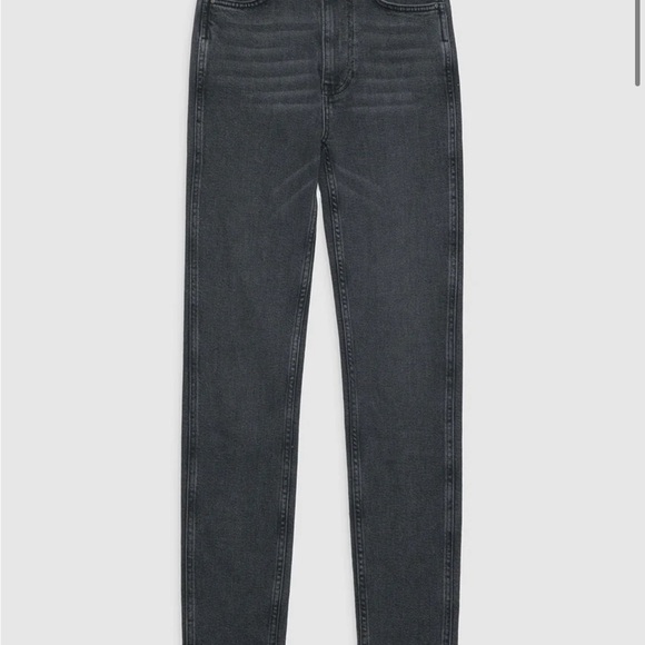 ASO MEGHAN MARKLE ***Anine Bing Beck Jeans*** Grey Colored Denim Size 29 - Picture 2 of 5